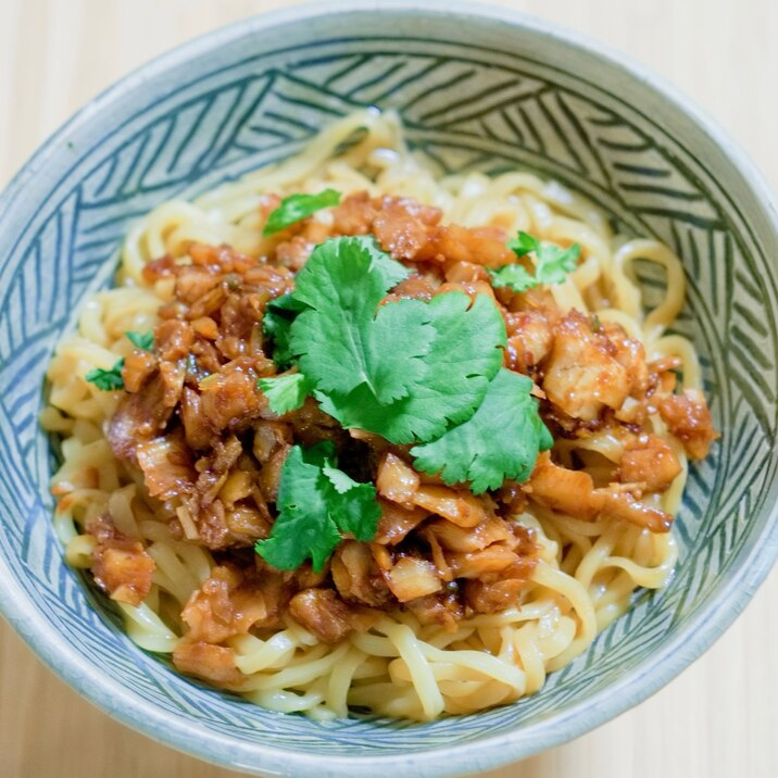新味発見!たらのジャージャー麺【中華・主食】